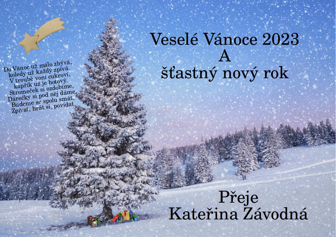 Veselé Vánoce 2023_Závodná