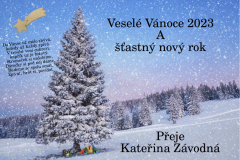 Veselé Vánoce 2023_Závodná